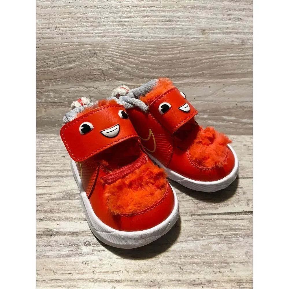 Nike Team Hustle Lil Fast N Furry Infant Sneakers Sz 2C